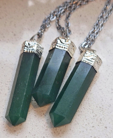 Natural Healing Stone Pendants
