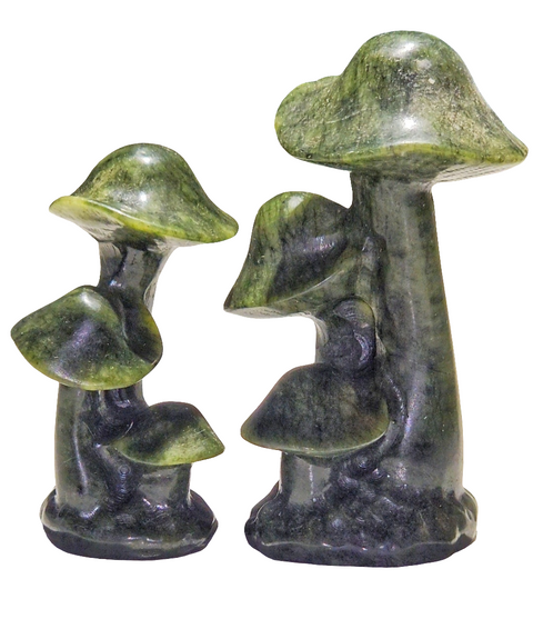 Serpentine Crystal Mushroom