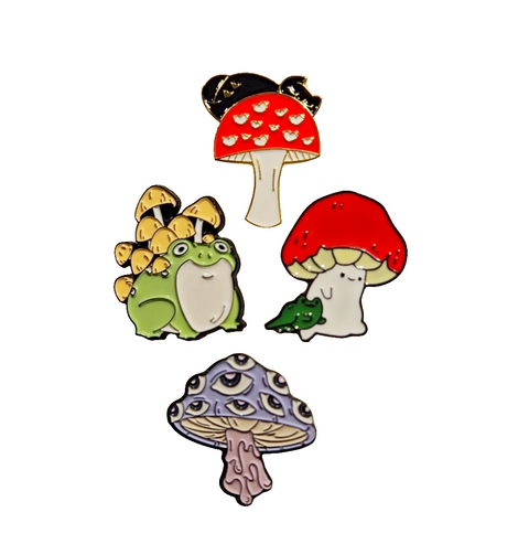 Mushroom Pins
