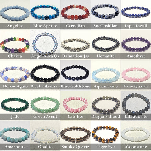 Healing Crystal Bracelets