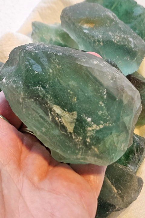 Raw Flourite Piece