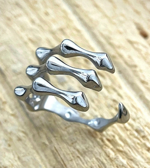 Skeleton Hand Ring