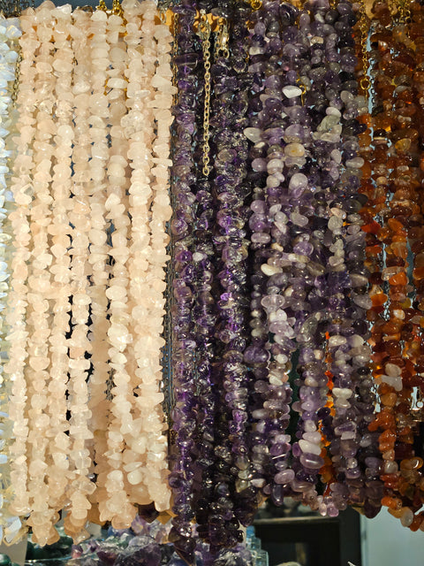Chip Bead Necklaces