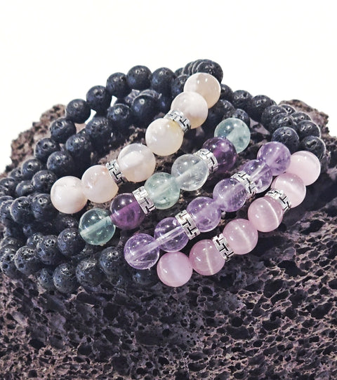 Lava & Healing Stone Bracelets