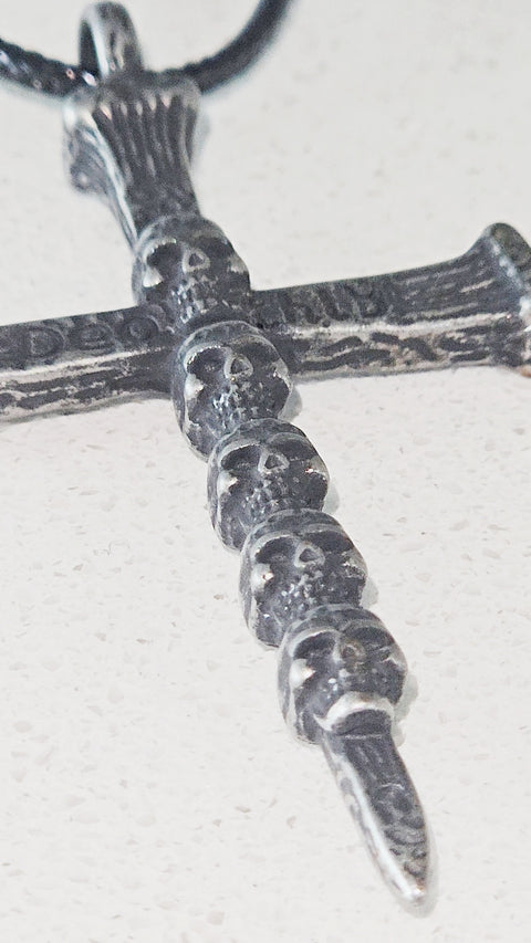 Skull Cross Necklace