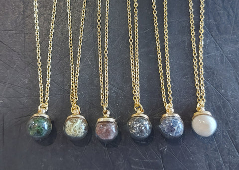 Nature Lover's Pendant & Earrings Collection