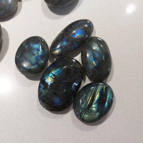 Labradorite Palm Stone