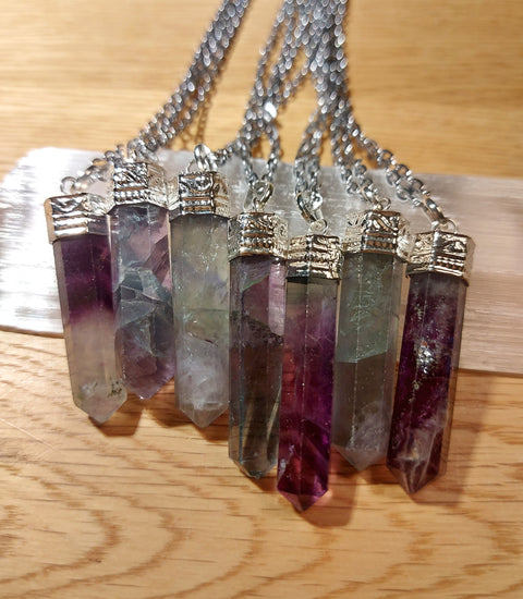 Natural Healing Stone Pendants