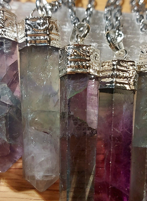 Natural Healing Stone Pendants