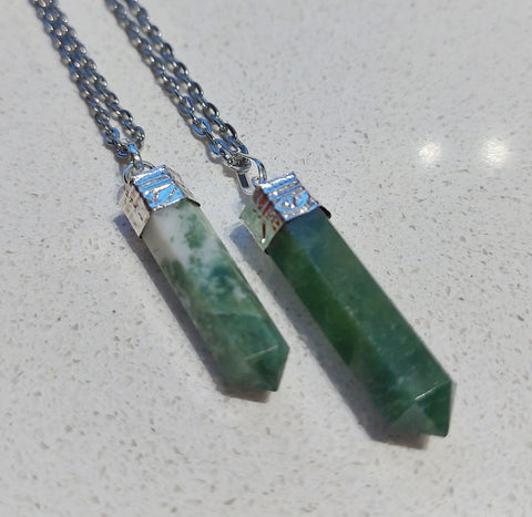 Natural Healing Stone Pendants