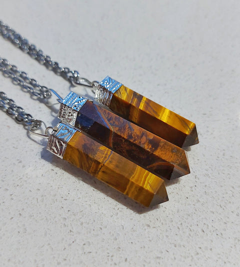 Natural Healing Stone Pendants