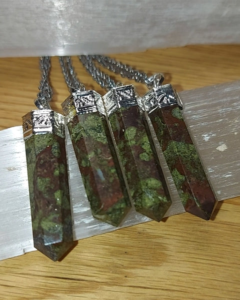 Natural Healing Stone Pendants