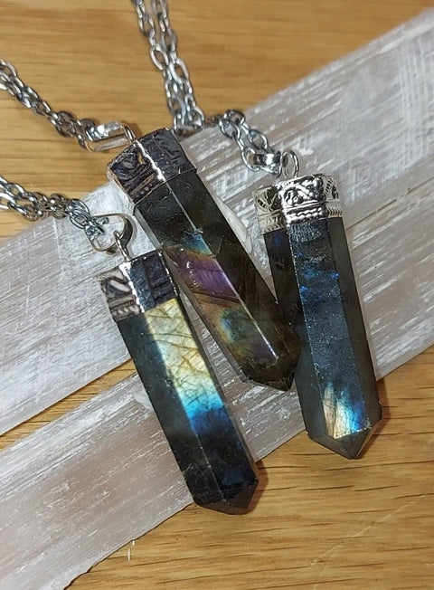 Natural Healing Stone Pendants