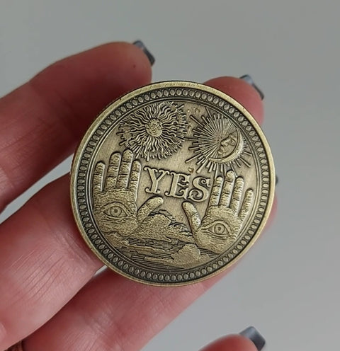 Divination Coin (Yes/No)