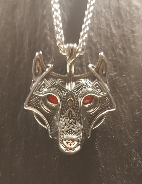 Viking Wolf Pendant