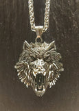 Viking Wolf Pendant (design 2)