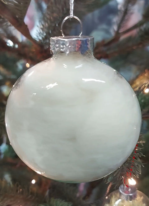 Glass Baubles Filled With Icelandic Nature
