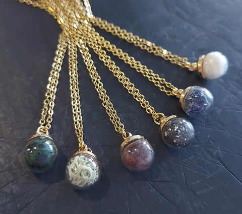 Pendants, Rings & Earrings