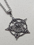Stainless Steel Pentacle Necklace