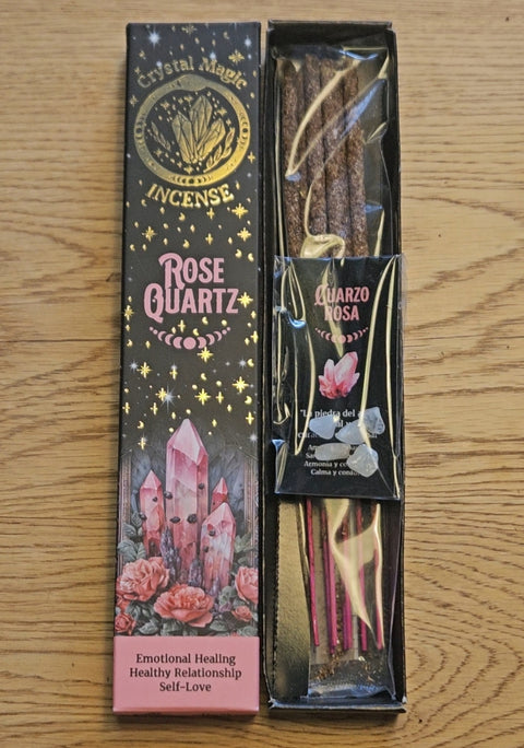 Healing Crystal Incense Pack