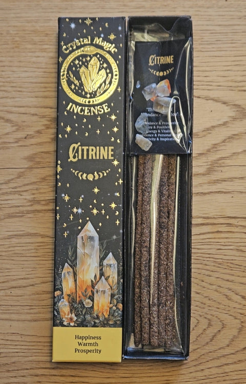 Healing Crystal Incense Pack