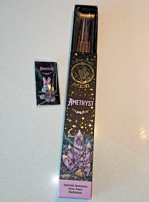 Healing Crystal Incense Pack