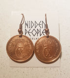 Restored Icelandic Vintage Coin Gifts ....Keyrings/Earrings