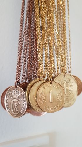 Vintage Krona Pendants