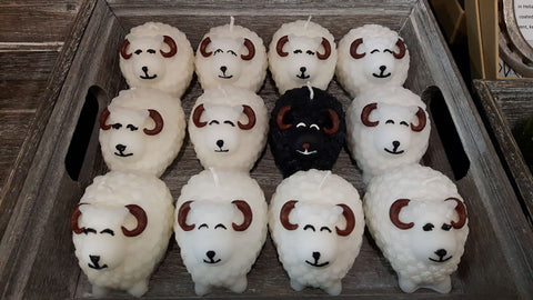 Icelandic Sheep Candle