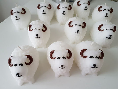 Icelandic Sheep Candle