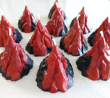 Handmade Volcano Candle & Lava from Geldingadalur