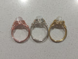 Wire Wrapped Healing Stone Rings