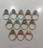 Wire Wrapped Healing Stone Rings