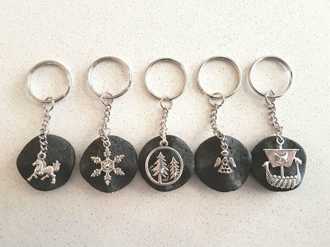 Lava & Viking Keyrings