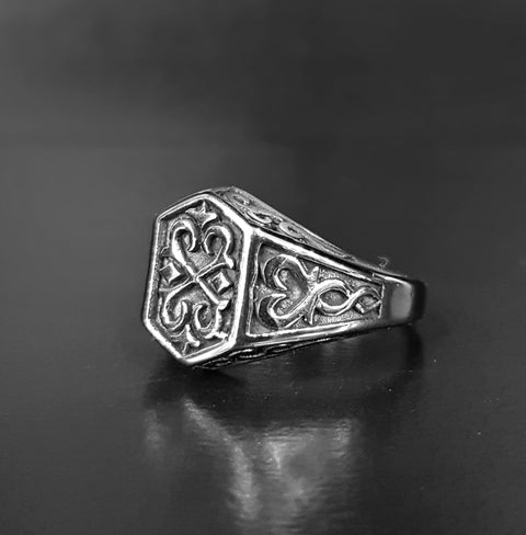 Stainless Steel Viking Knot Ring