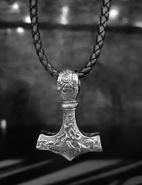 Stainless Steel Thors Hammer Necklace