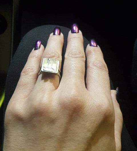 Icelandic Silfurberg (Iceland Spar) Rings & Earrings