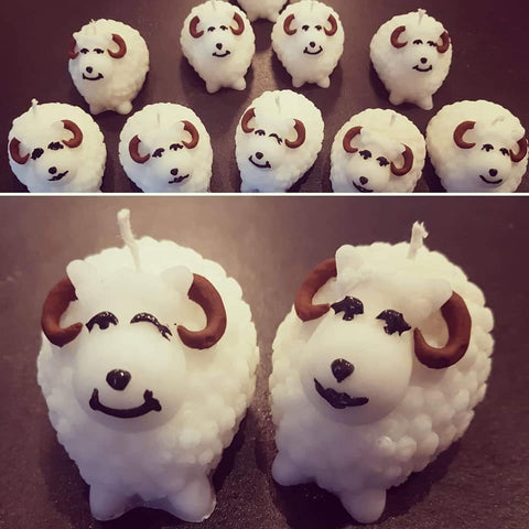 Icelandic Sheep Candle