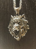 Viking Wolf Pendant (design 2)