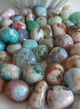 Flower Agate Tumble