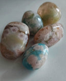 Flower Agate Tumble