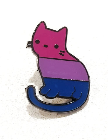 Bisexual Cat Pin